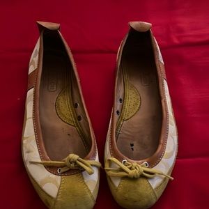 used Coach Flats